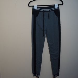 Universal Fashion Grey and Black Sweat Pants